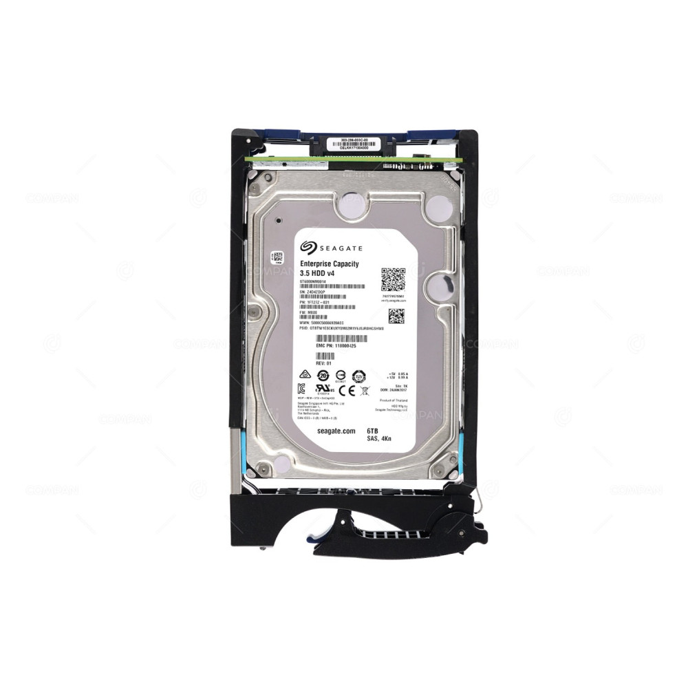 005051615 EMC HDD 6TB 7.2K SAS 12G 3.5'' LFF HOT-SWAP FOR EMC UNITY